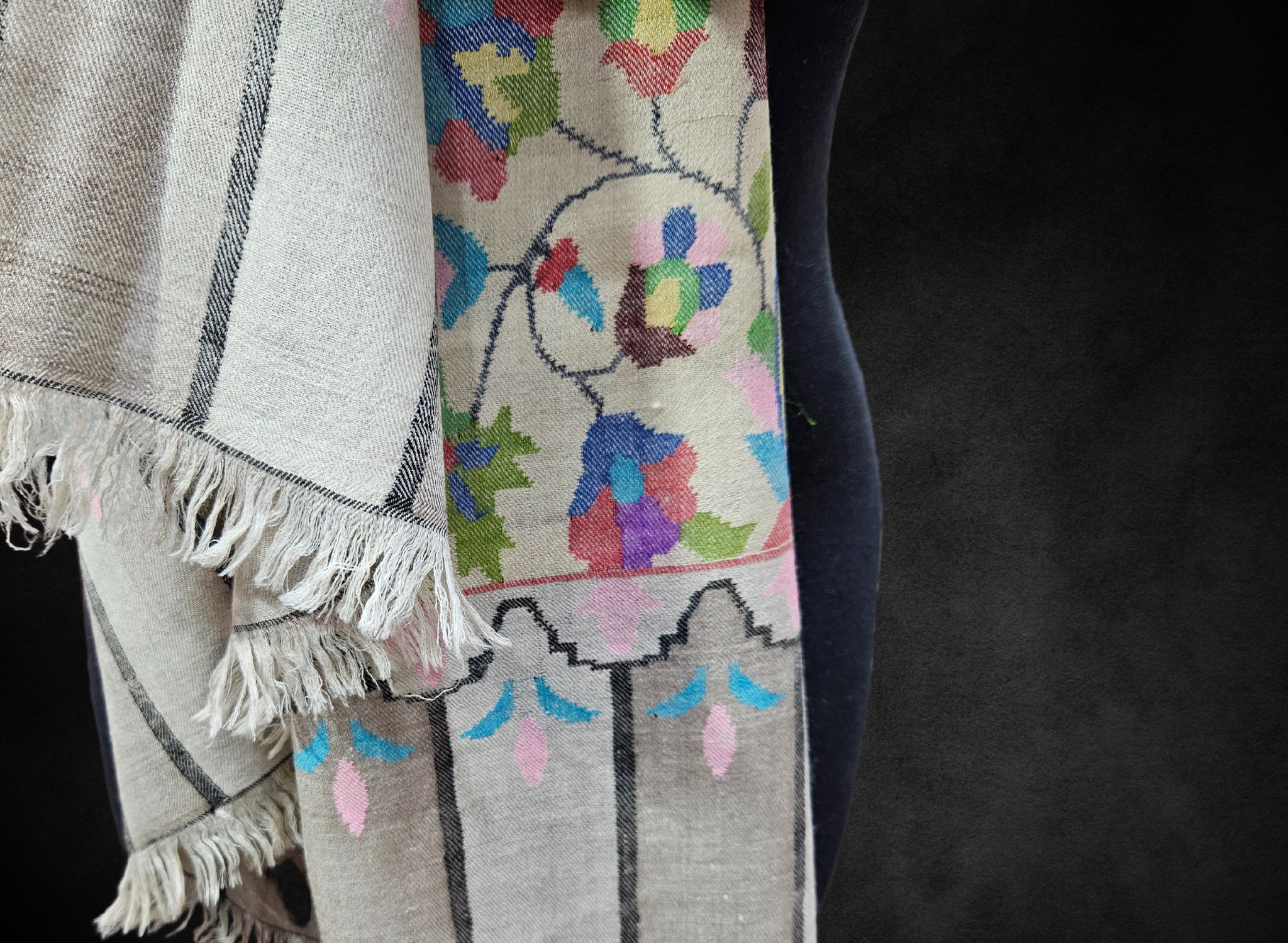 Kani Schal Ancilla pastel