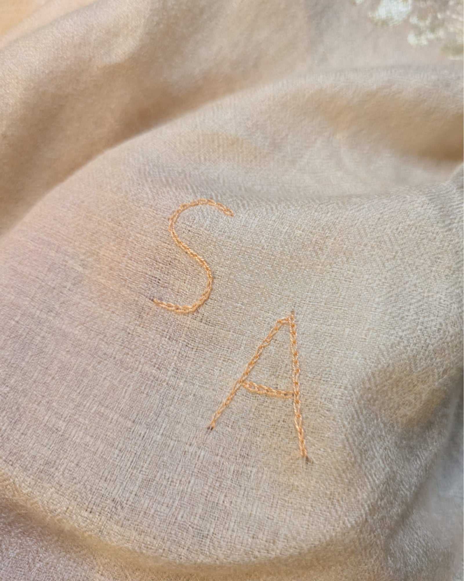 Initialstickerei