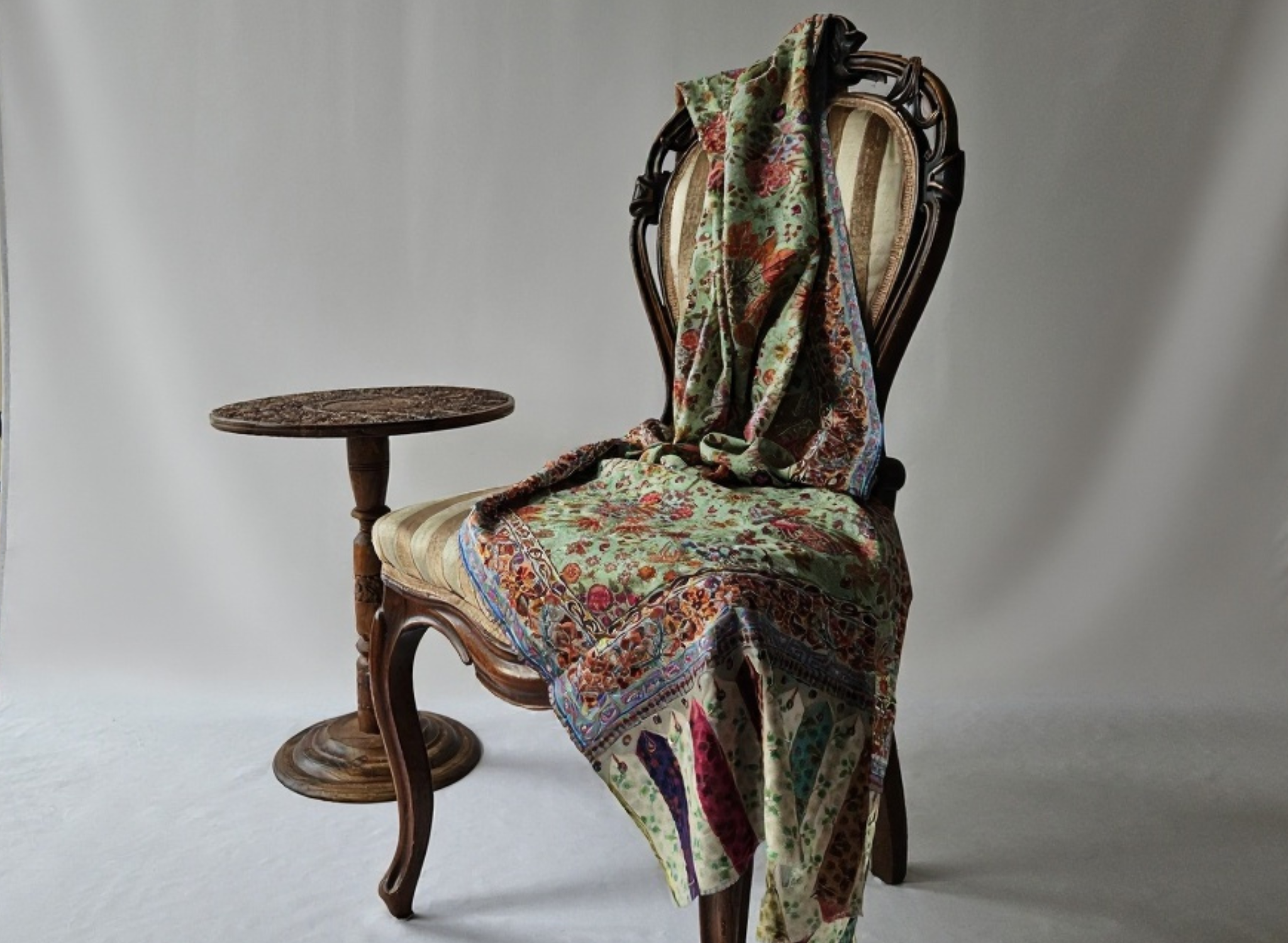 Kalamkar-Schal Flores