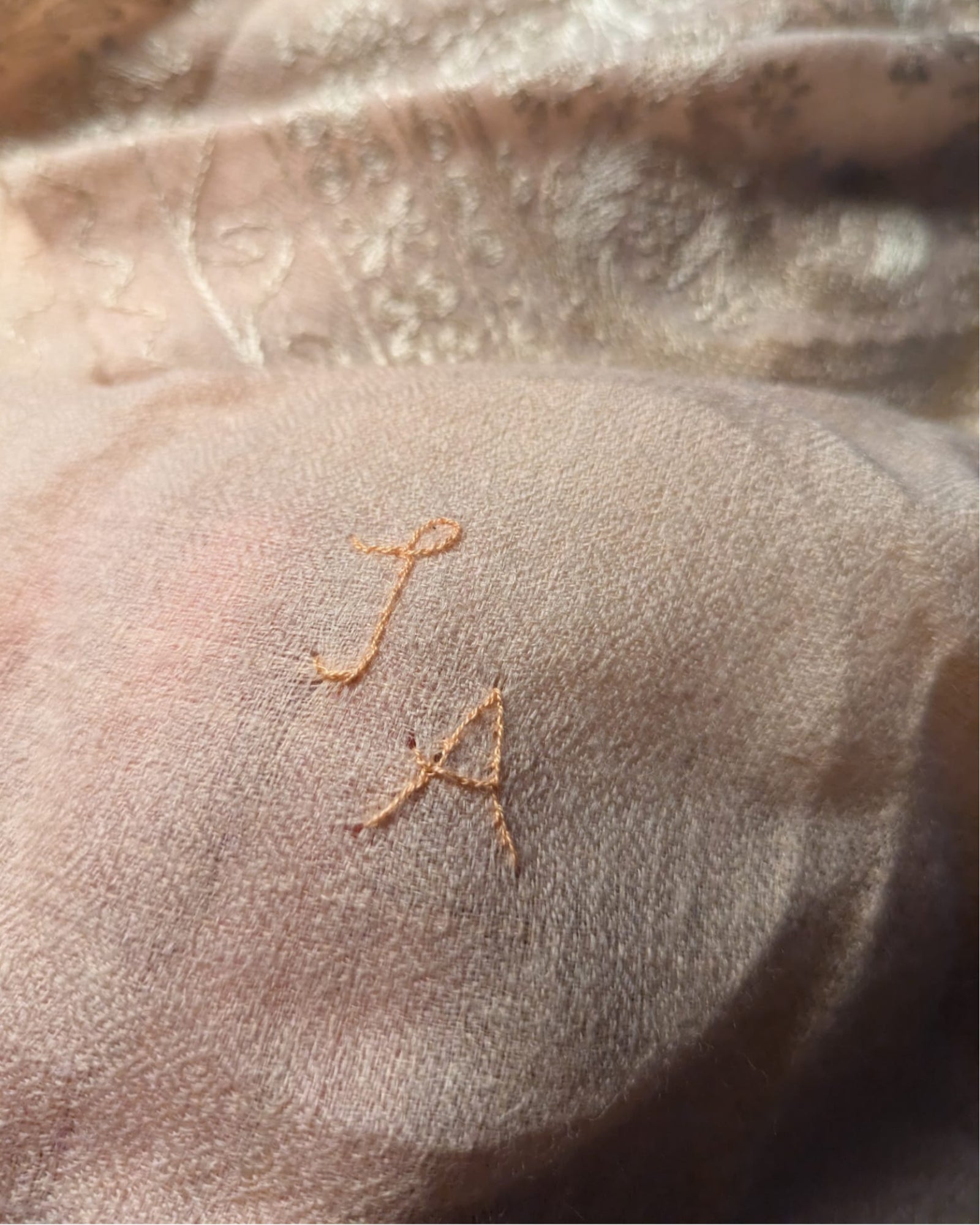 Initialstickerei